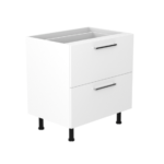 Q range 2 Drawer Base Unit 800mm