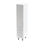 Q range 450mm Pantry Topper Left-hand Hinge - Image 5