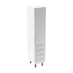 Q range 450mm Pantry Topper Right-hand Hinge - Image 4