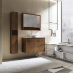 Shirly 900 Vanity in Walnut - Image 2