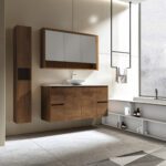 Shirly 1200 Vanity in Walnut - Image 2